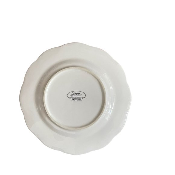 Rare Certified International Pamela Gladding 8.75" Rooster Salad Plate Set 5 HTF - Picture 11 of 12